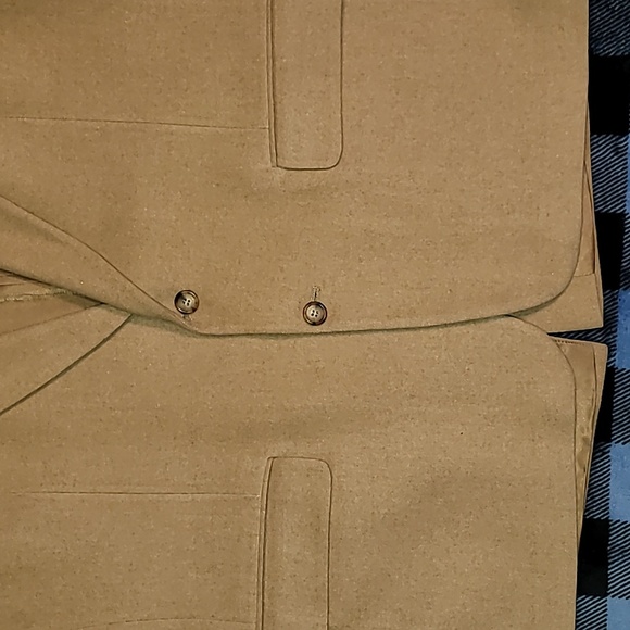 Vintage. Made in USA. 💯 Camelhair. Squire Shop. Sport-coat. Men's XL - Picture 6 of 16